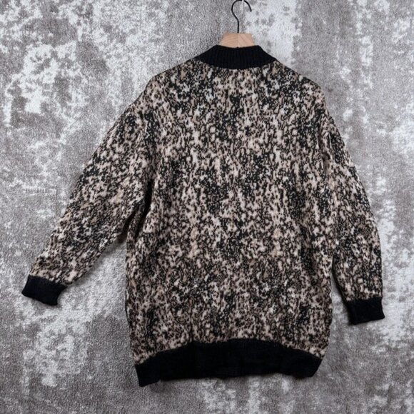 The Kooples Long, Oversized Mohair Knit Cardigan, Size M/L - Picture 9 of 10